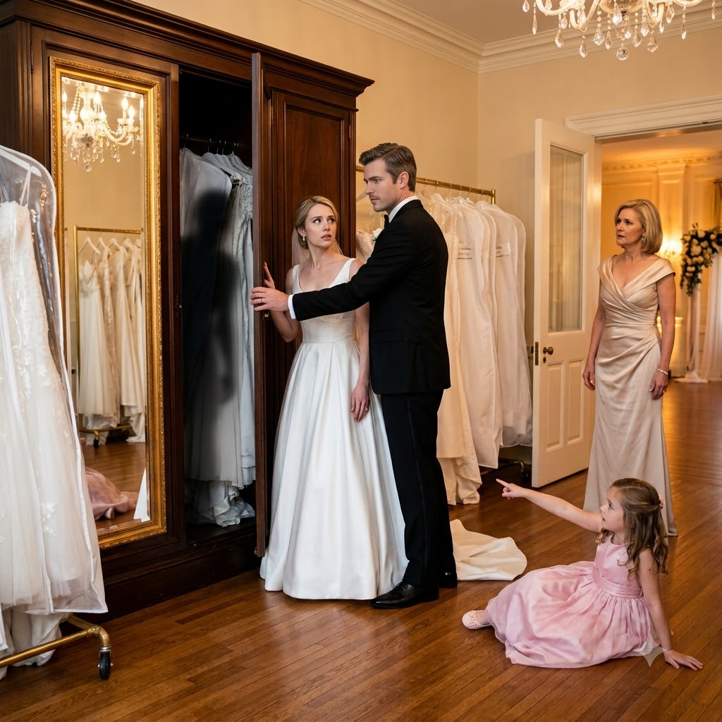 The Voice Hidden in the Wedding Wardrobe Knew the Groom Before He Became Ethan Westbrook
