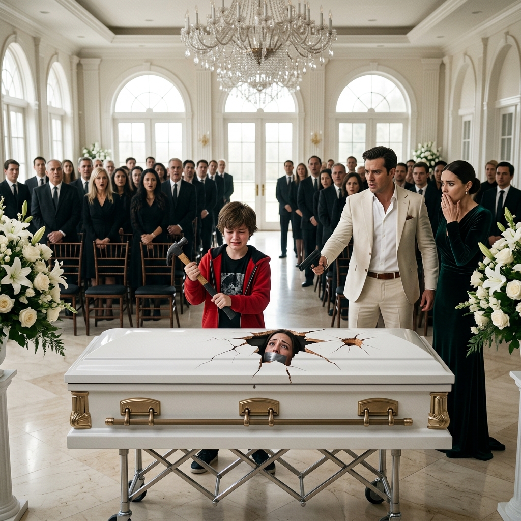 The Boy Who Broke His Mother's Coffin—Then Everyone Learned She Was Still Alive