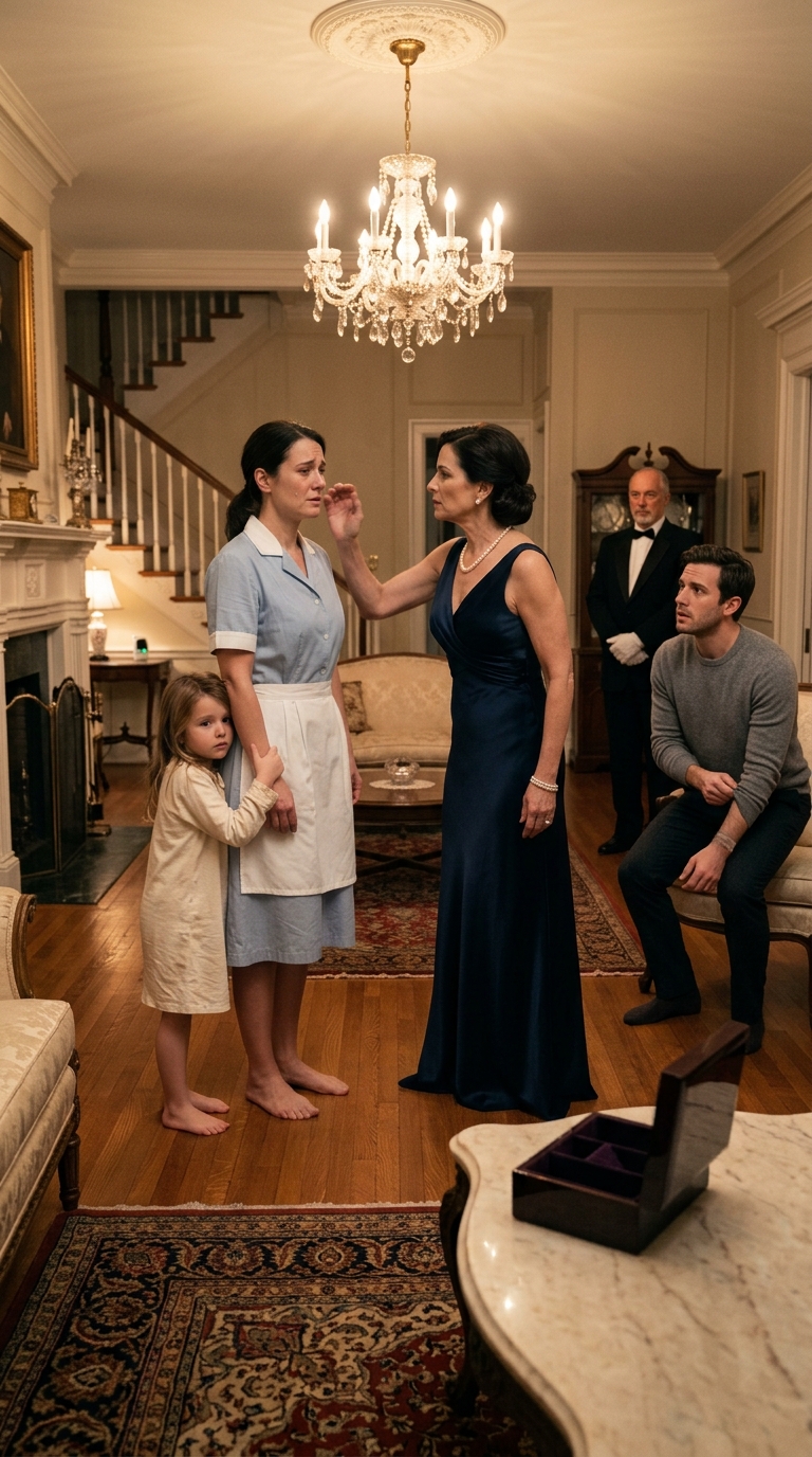 189 She Was Slapped, Cast Out, and Branded a Thief Until One Quiet Beep Changed the Harper Family Forever