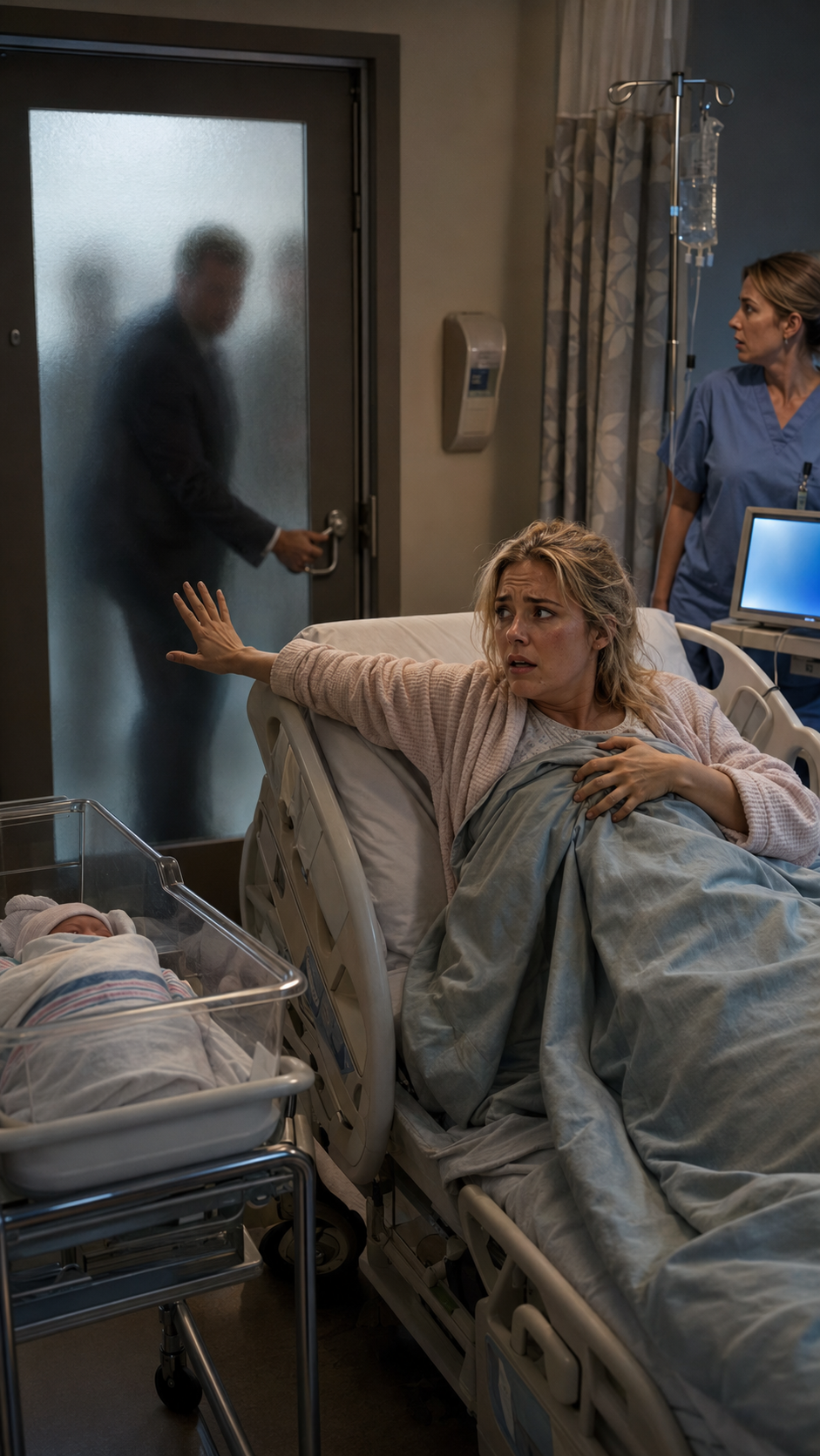 He Stormed Into Her Hospital Room For Money—Then The Prenup Ended Him In Front Of Police.