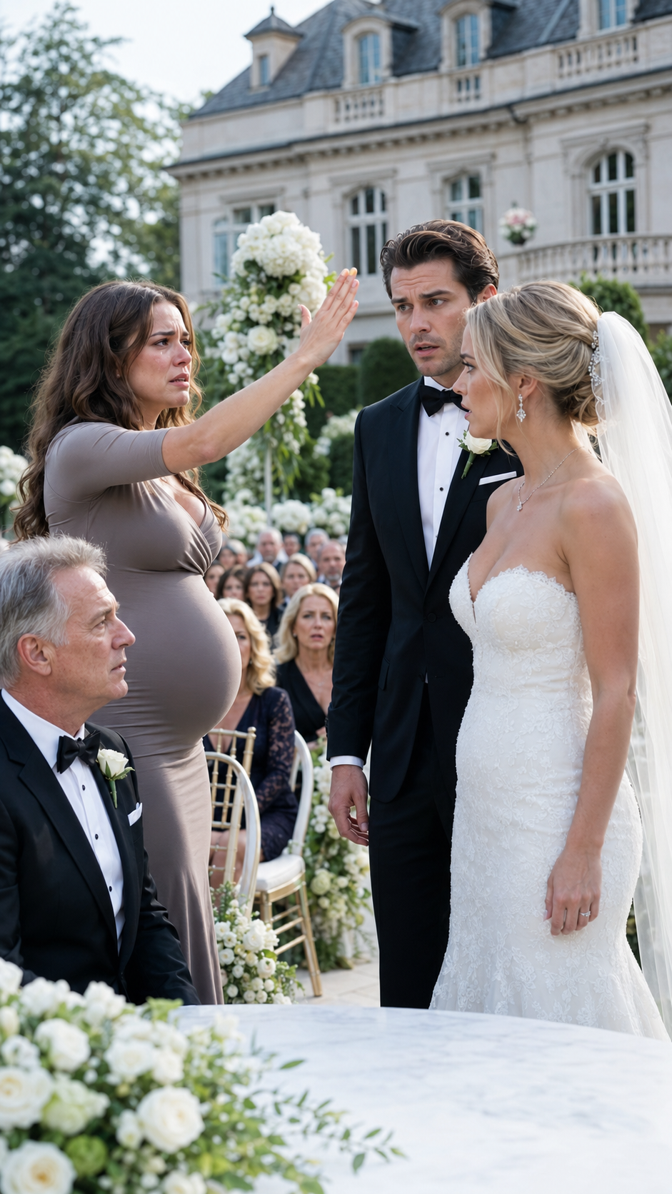 She Slapped The Bride At The Altar—Then Exposed The Groom’s Baby And His Price.
