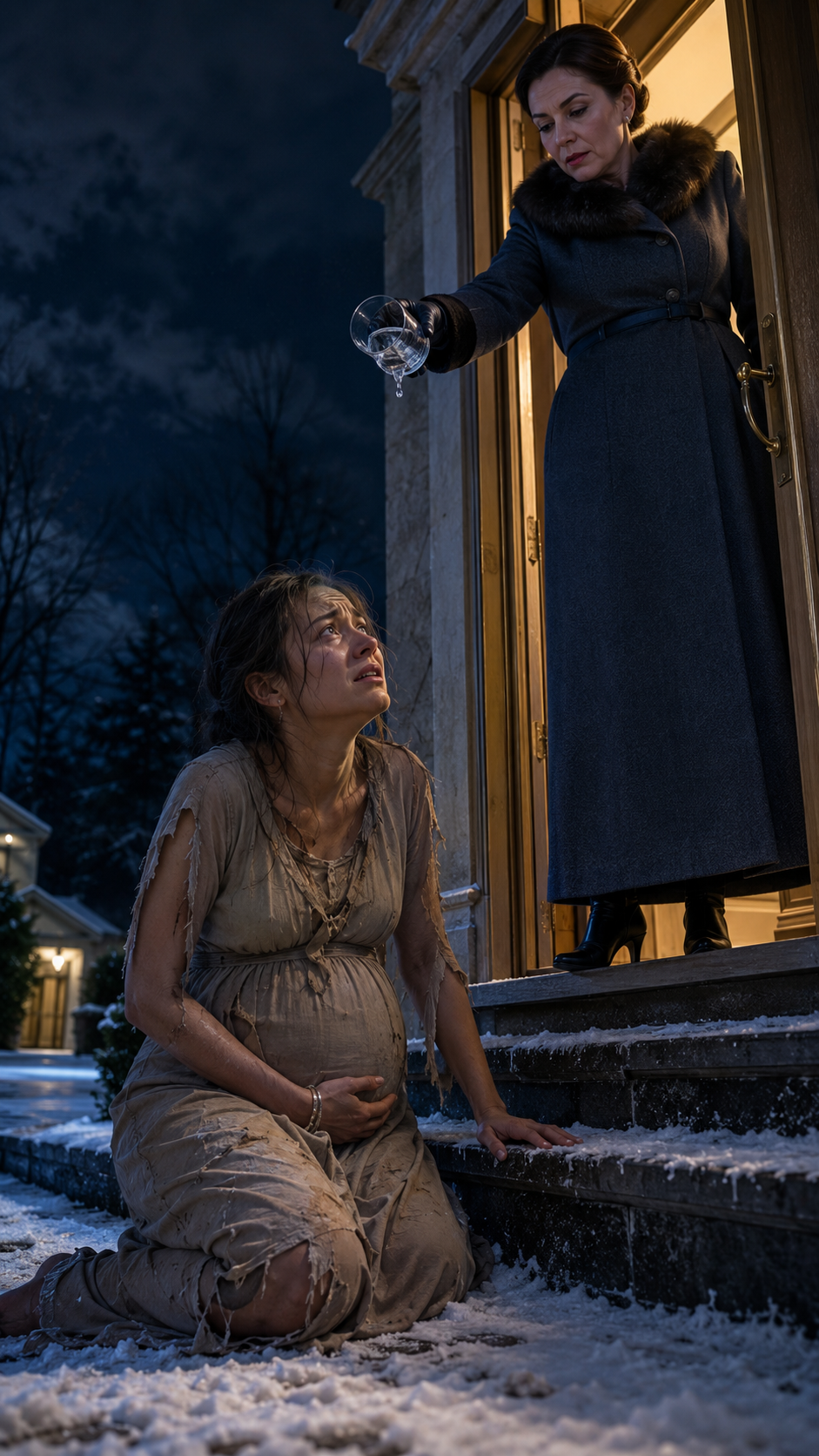 She Dragged A Pregnant Housekeeper Toward The Snow—Then One Silver Rattle Turned Her Into The Heiress Of The House.