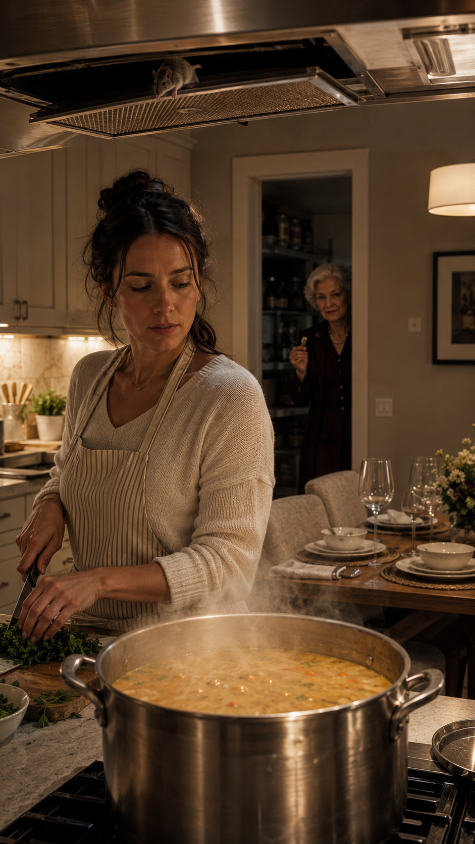 THE SOUP SHE WANTED THEM TO BLAME ON EMILY.