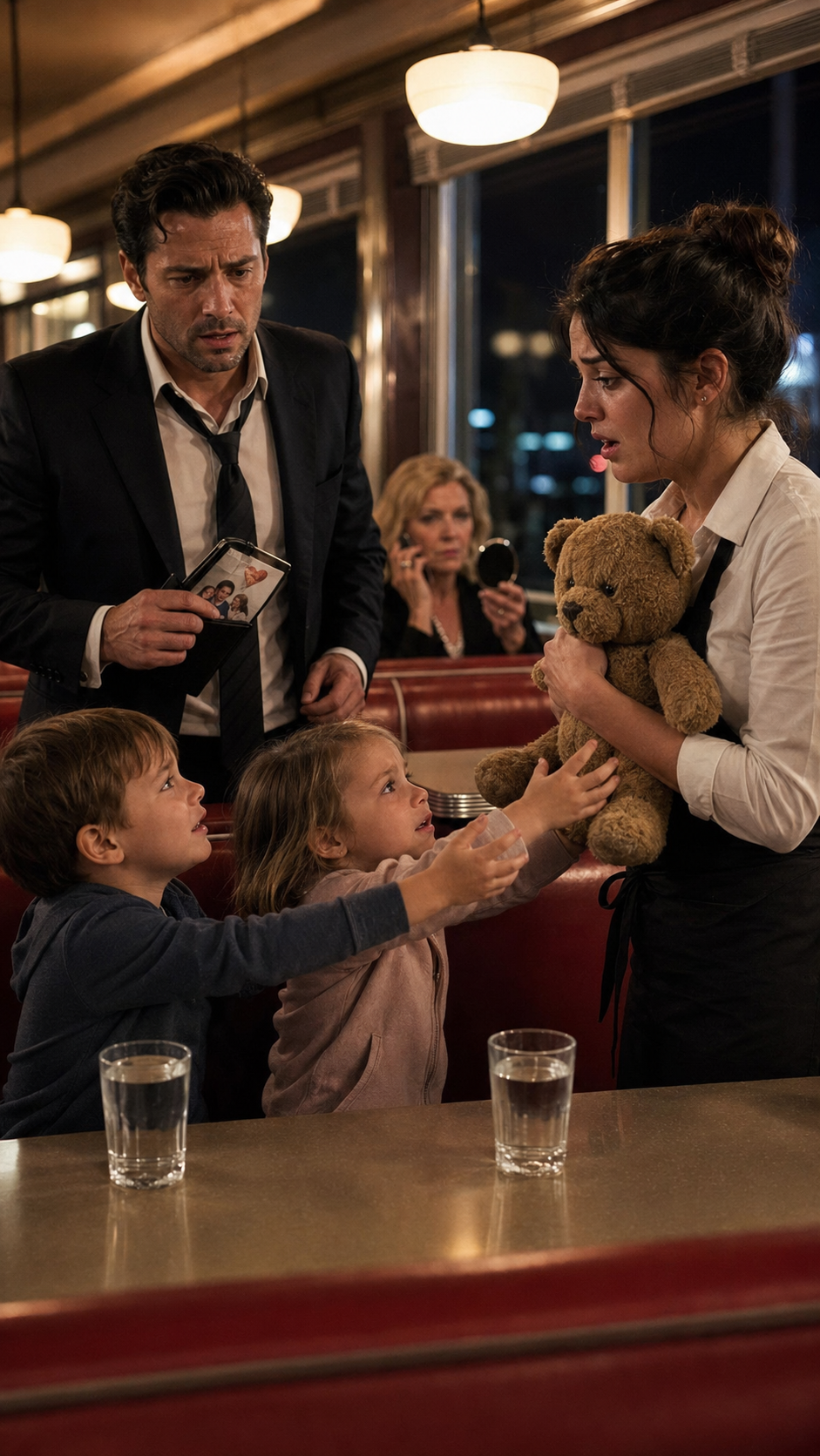THE WAITRESS THE TWINS CALLED MOM