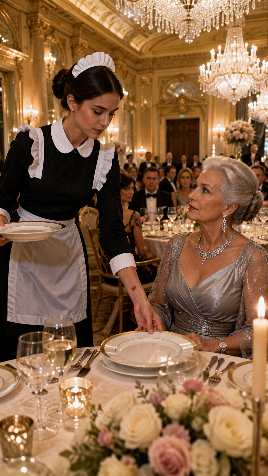 THE WAITRESS WITH THE MISSING HEIRESS’S MARK