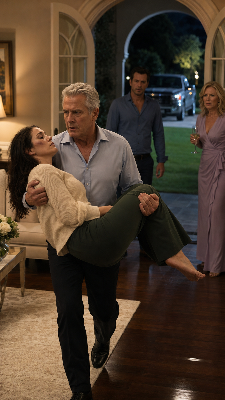 THE WOMAN THEY LEFT ON THE FLOOR.