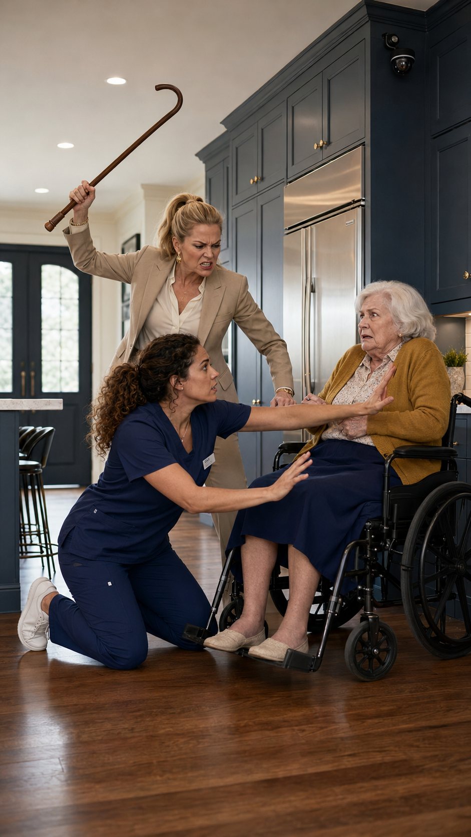THE NURSE THEY FRAMED