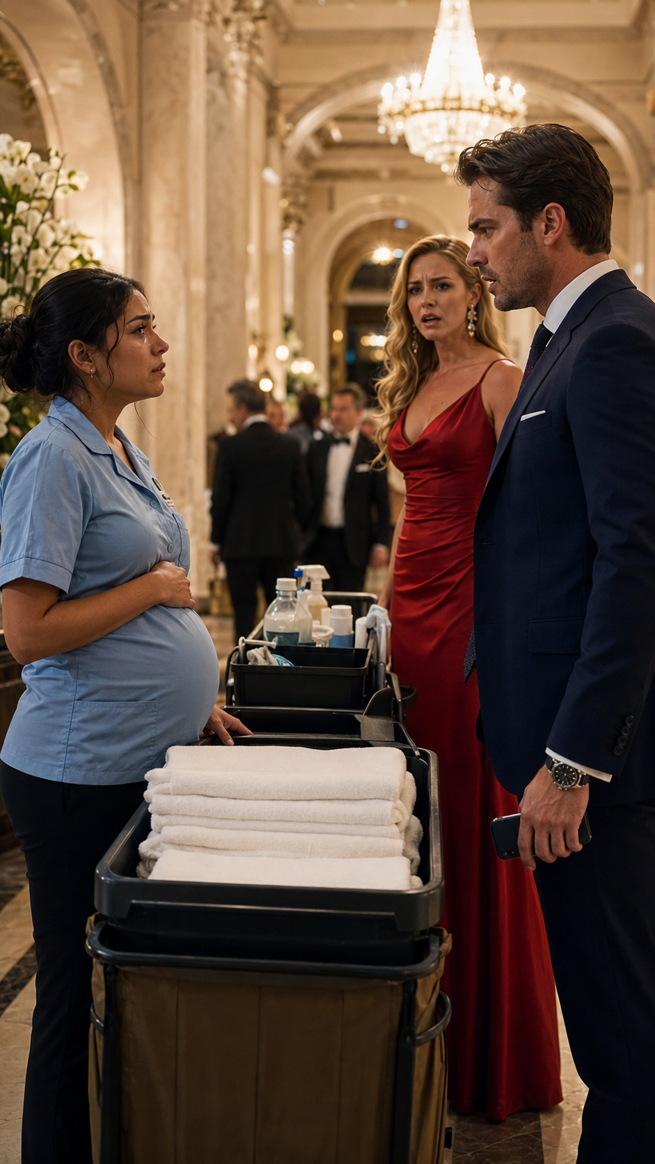 THE BABY THEY HID IN THE HOTEL.