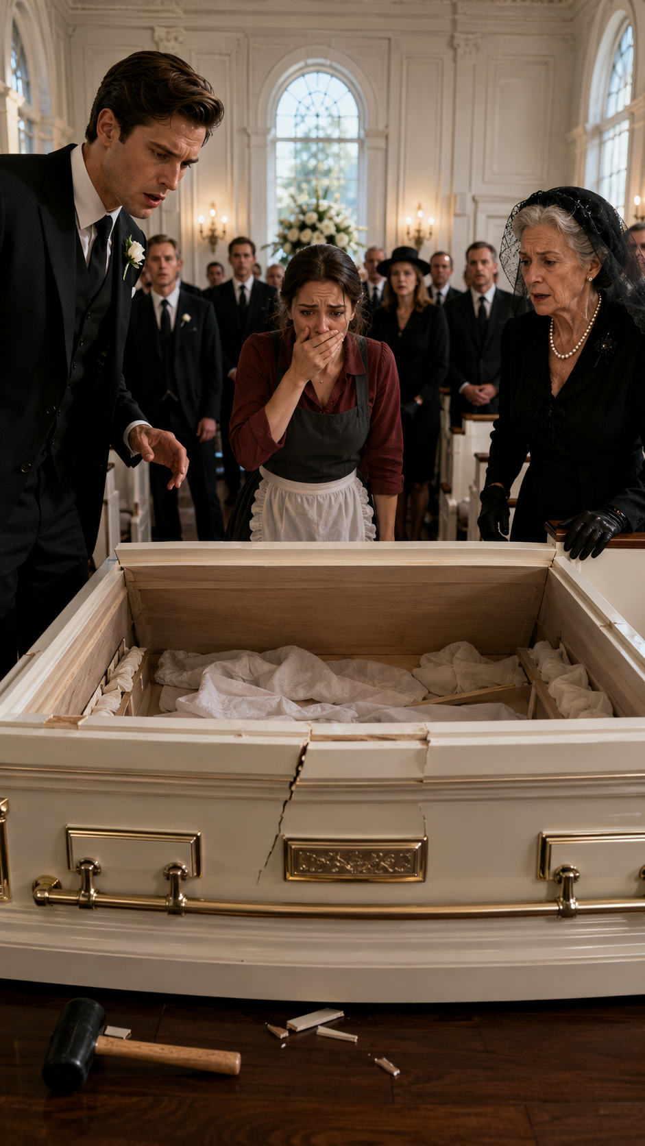 THE MAID WHO OPENED AN EMPTY CASKET