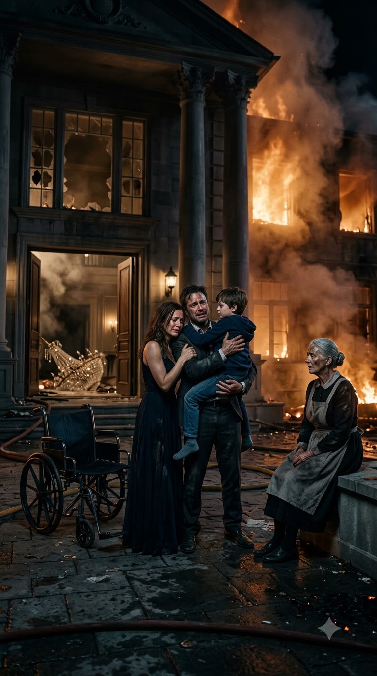 THE MAID WHO RAN INTO THE FIRE