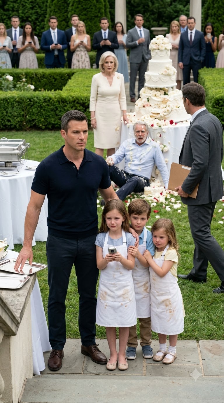 THE PARTY HIS CHILDREN HAD TO SERVE