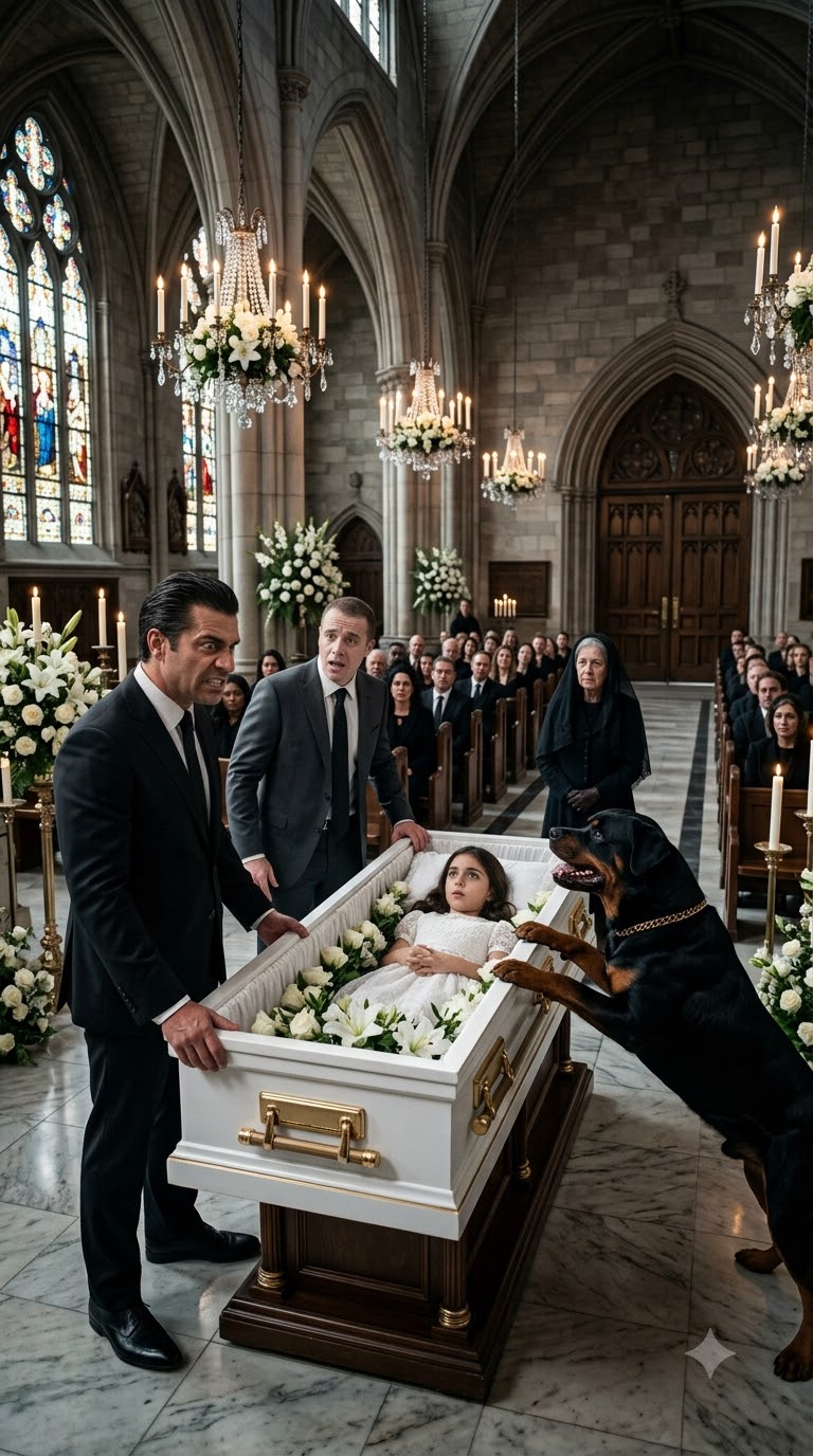 THE DOG WHO STOPPED HER FUNERAL