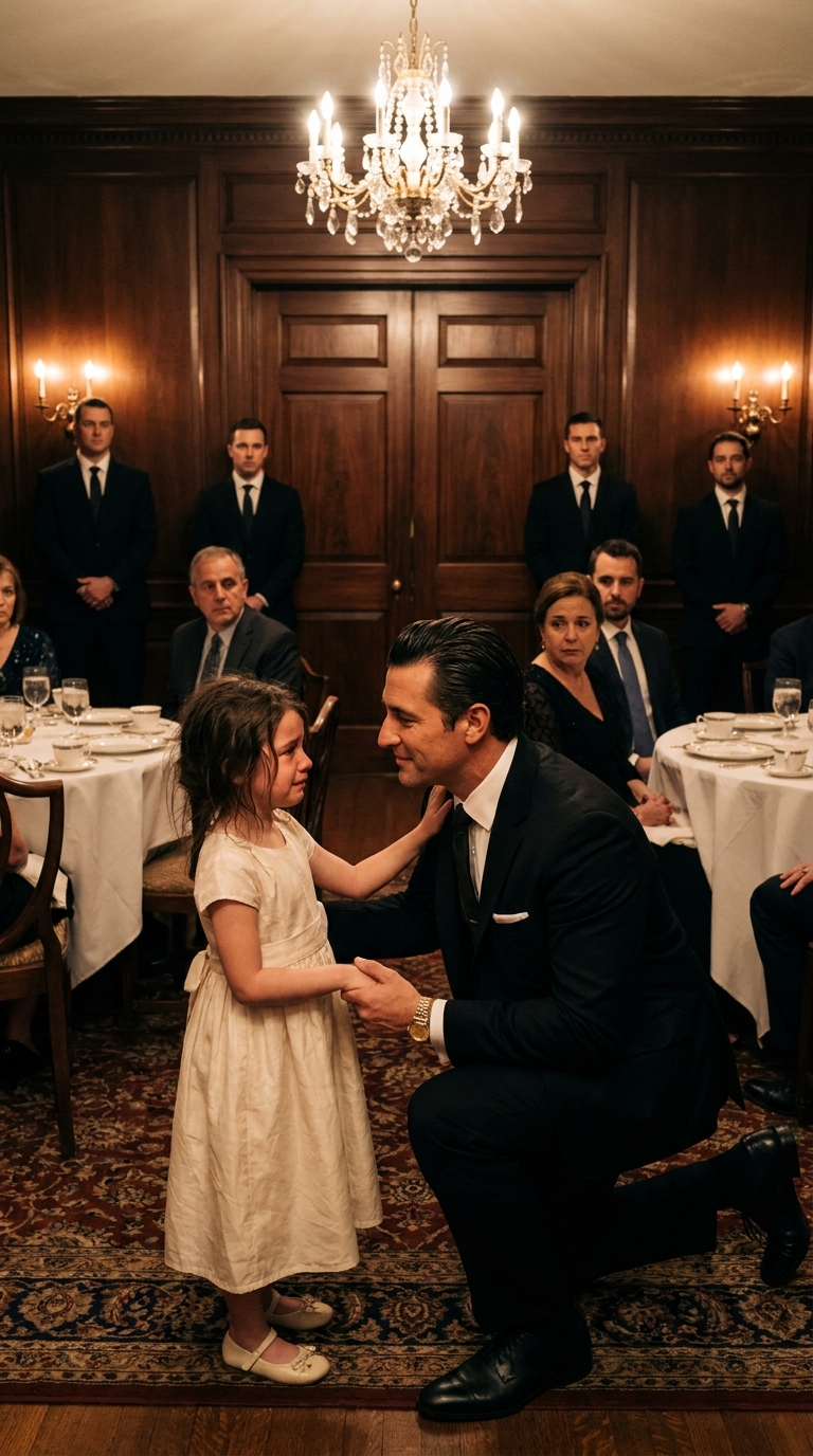 THE GIRL WHO STOPPED THE DINNER.