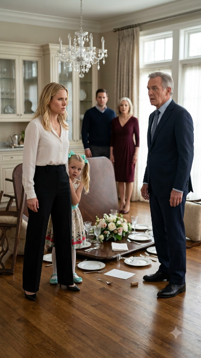 HE YANKED HER CHAIR—HER MOM FLIPPED HIS TABLE