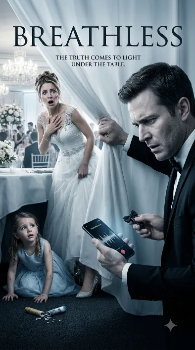 THE GIRL UNDER THE WEDDING TABLE.