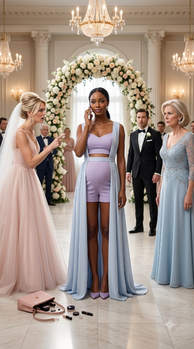 THEY TORE OPEN HER GOWN AT THE WEDDING—THEN MAYA MADE ONE CALL