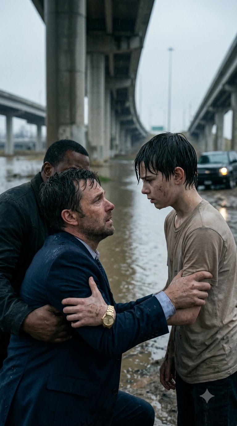 THE BOY WHO SAVED THE MAN WHO EVICTED HIM