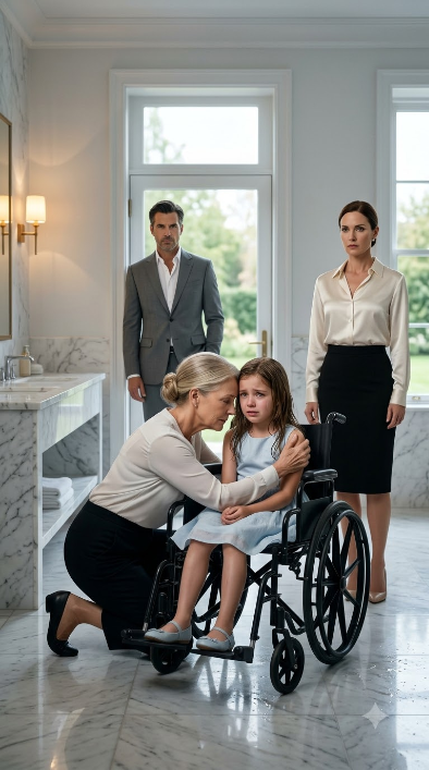 SHE KICKED THE WOMAN WHO REACHED FOR LILY.