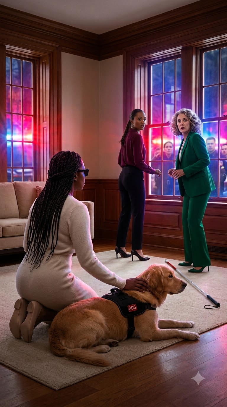 SHE TAMPERED WITH HER BLIND SISTER’S GUIDE DOG—THEN THE SOS EXPOSED THE FAMILY’S REAL PLAN