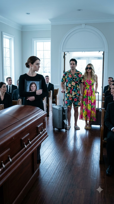 THE SUITCASE THEY BROUGHT TO HER FUNERAL.