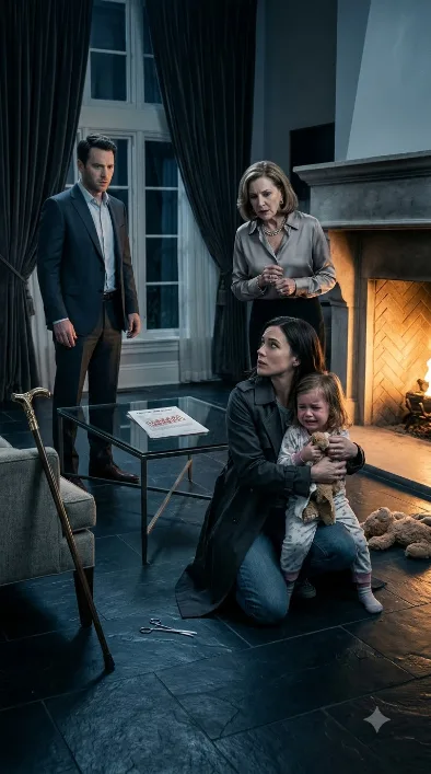 THE BLANKET SHE BURNED.