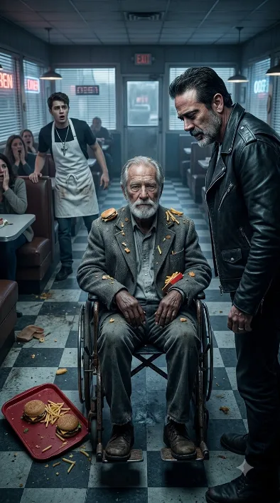 THE MAN IN THE WHEELCHAIR.