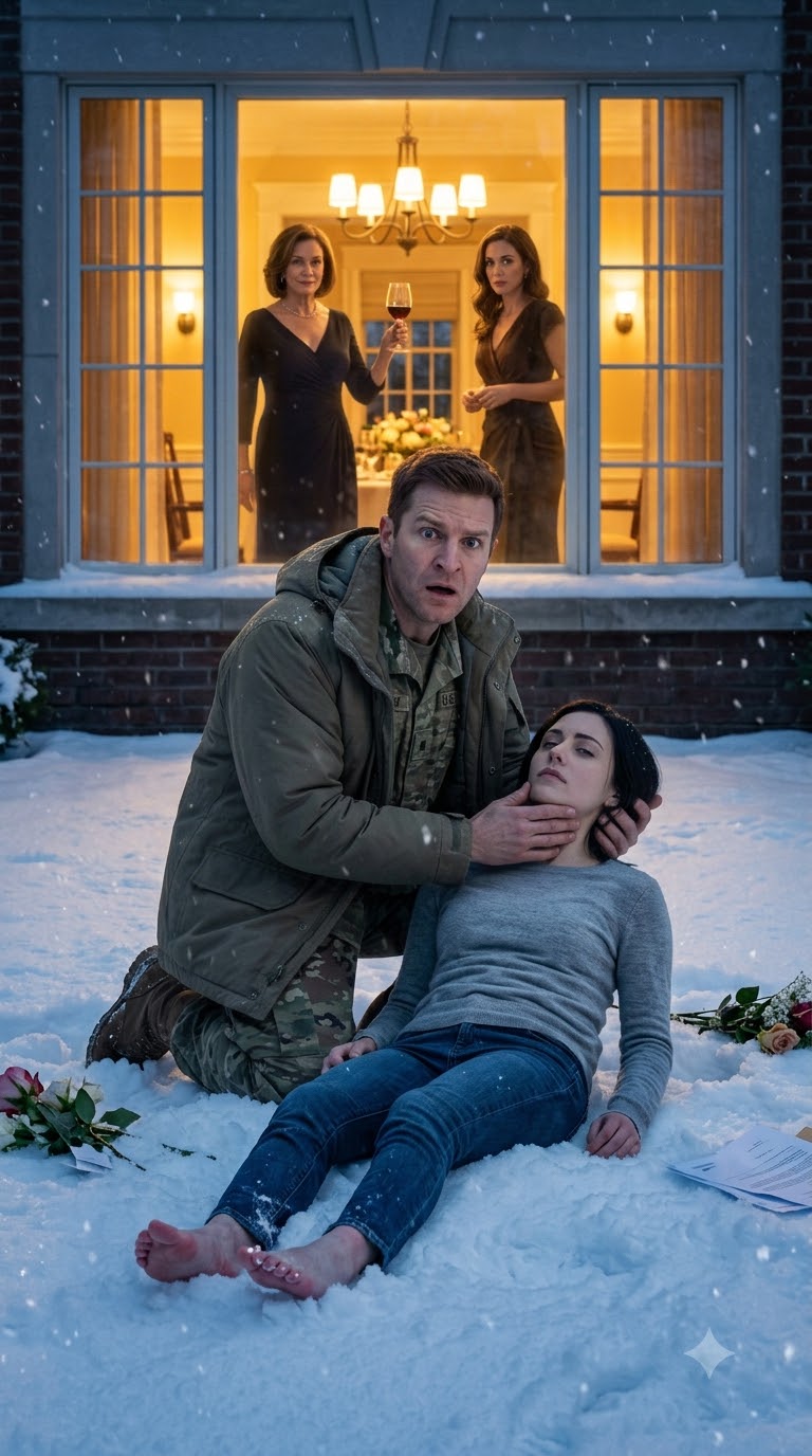 HE FOUND HIS WIFE BAREFOOT IN THE SNOW—THEN HIS FATHER’S TRUST EXPOSED WHY