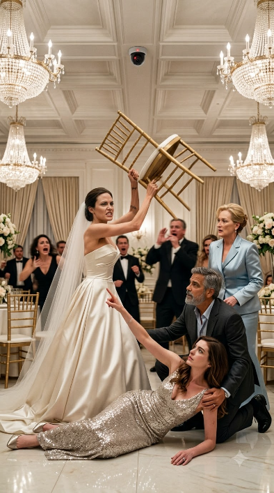 THE CHAIR SHE THREW AT THE TRUTH.
