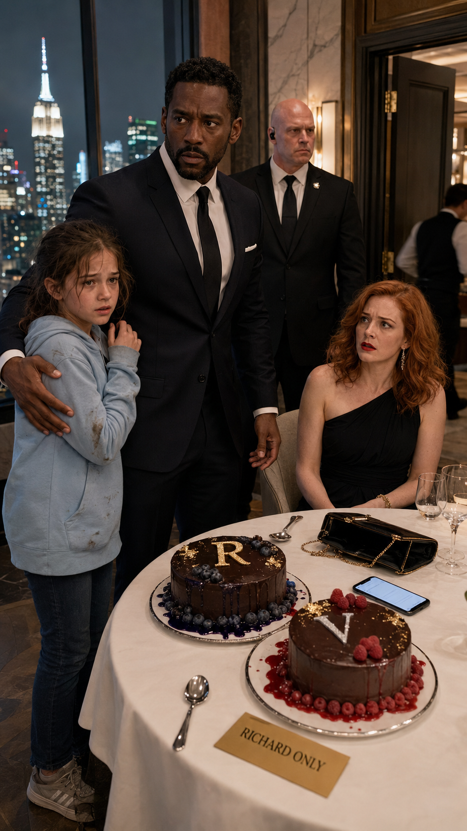 THE CAKE MARKED RICHARD ONLY