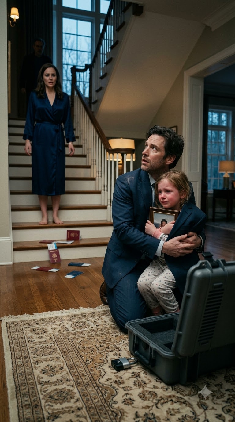 THE TICKET IN HER SUITCASE