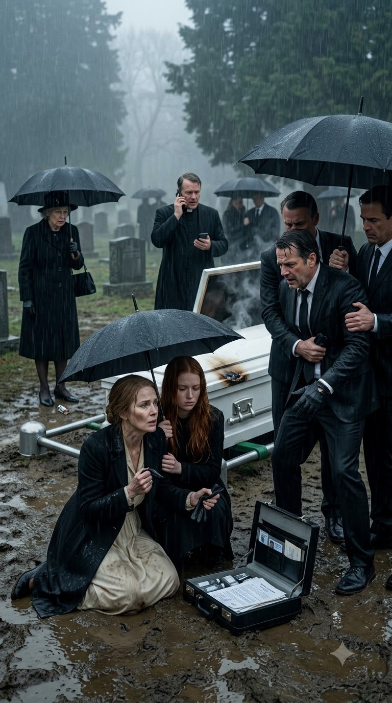 PLOT TO BURY WOMAN ALIVE