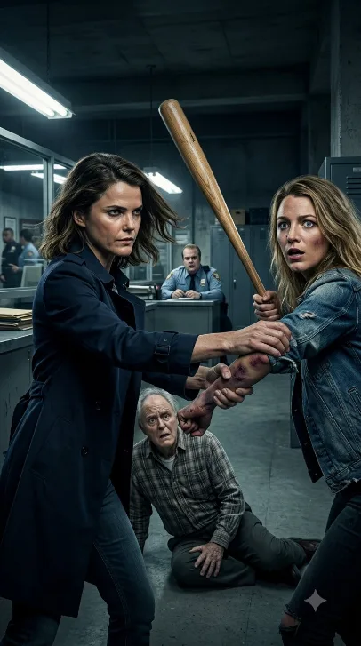 SHE BEAT MY FATHER INSIDE A POLICE STATION.