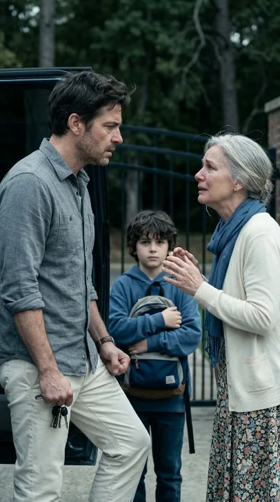 THE BOY WHO WAITED SIX DAYS FOR A DEAD FATHER.