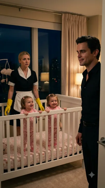 THE MAID THEY FIRED FOR MAKING HIS TWINS LAUGH.