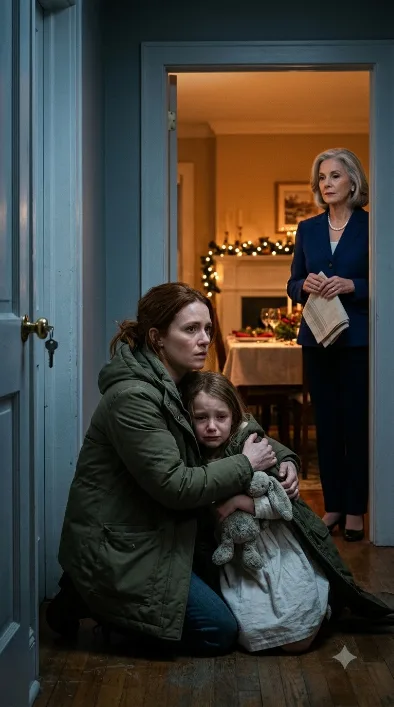 MY MOTHER LOCKED MY SIX-YEAR-OLD OUT OF CHRISTMAS DINNER.