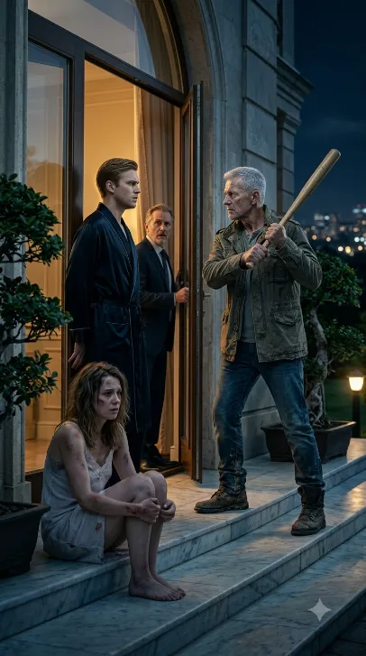 THEY LAUGHED AT CLAIRE—UNTIL HER FATHER WALKED UP THE STEPS.