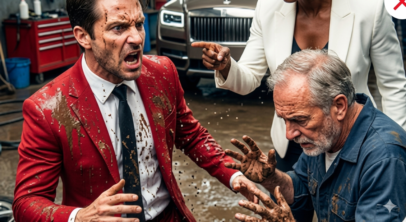THE RED SUIT AND THE MUD OF REGRET