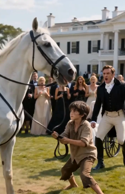 THE HORSE WASN'T THE MONSTER—HER FATHER WAS
