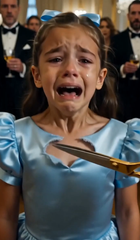 PART 2: The scissors cut her dress… but they revealed something no one was ready for.