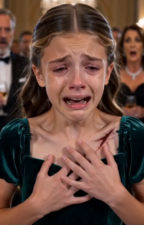 PART 2: The scissors cut her dress… but they revealed something no one was ready for.