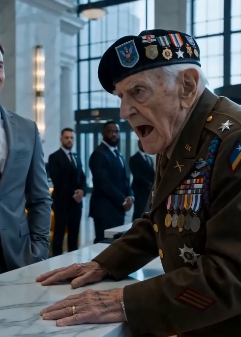 PART 2: BANK LOBBY SHOCKWAVE: 90-Year-Old Veteran Freezes Arrogant Bank Manager with a Single Black Card