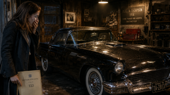 I inherited an old, dilapidated garage from my grandfather, and my sister got a two-room apartment in New York. When my husband found out about it, he called me a “useless fool” and kicked me out of the house. Then I decided to spend the night in the garage. But when I opened the garage, I froze on the spot at what I saw…
