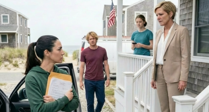My stepmother called me at the end of the day, her voice so smug I could practically hear the smile on her lips, and told me that from now on I would never be allowed to set foot in the family beach house again because she had already changed every lock.