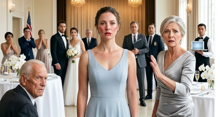 At my wedding, my parents demanded the passcode to my $3.5 million penthouse in front of 300 guests. When I refused, my mother slapped me — so I stepped outside and made one phone call that silenced the entire ballroom.