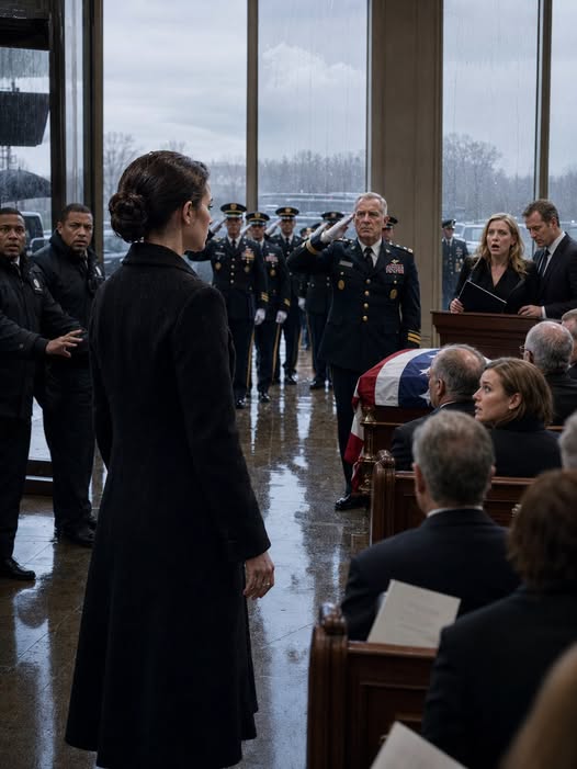 My sister banned me from our grandfather’s funeral in front of everyone, calling me a deserter and a disgrace while security locked the cemetery gate in my face