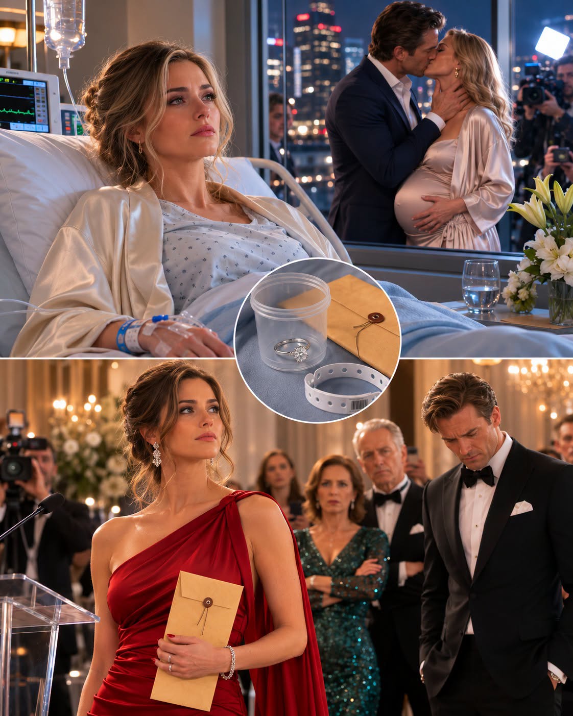 My actor husband was kissing his mistress for a movie scene two floors above me while I was being prepared for real surgery