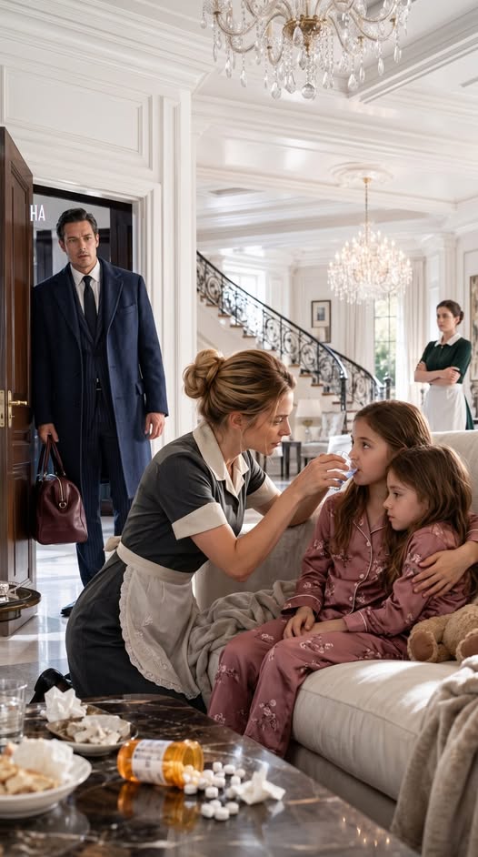 The Millionaire Faked a Trip to Spy on the Nanny... and Discovered Who Was Destroying His Daughters