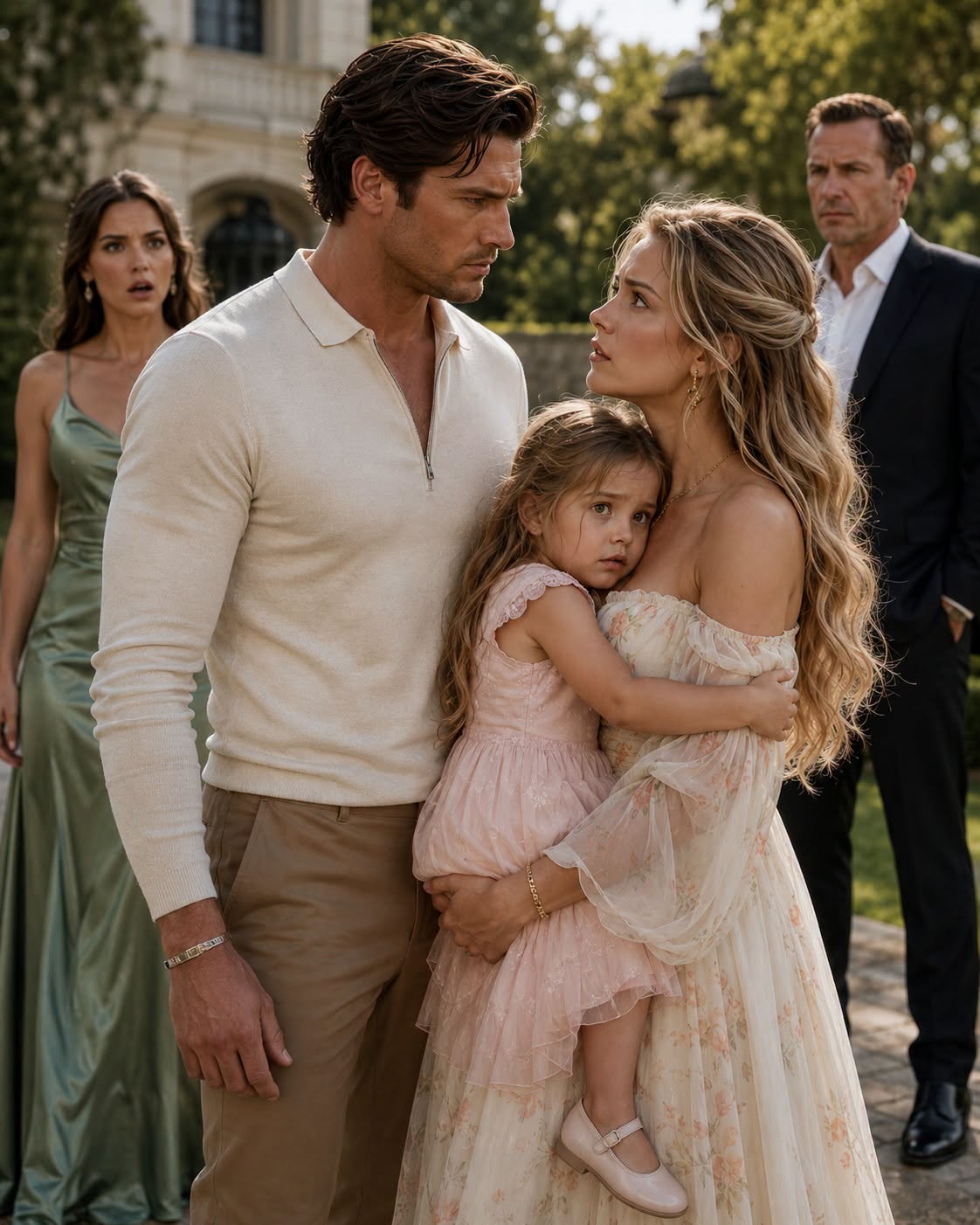 The morning I was supposed to marry the woman everyone said was perfect, I walked away from my own wedding after seeing my ex-wife standing in the rain with a little girl who had my eyes