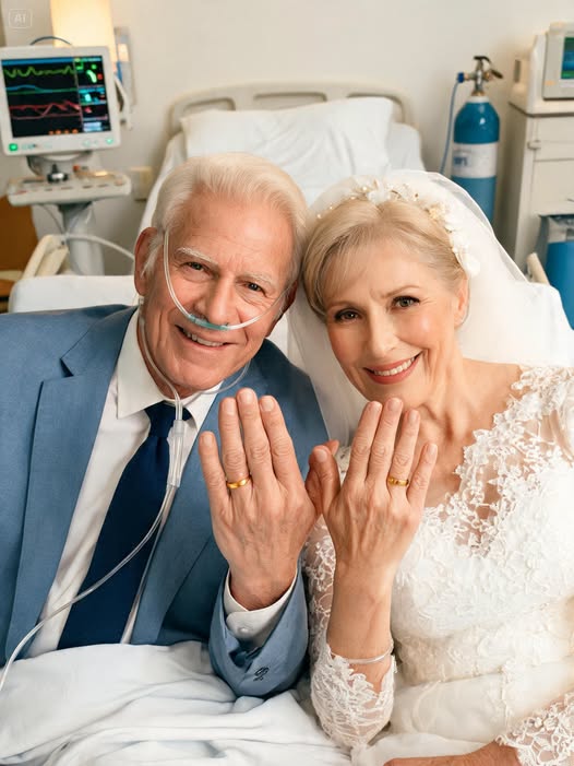 At seventy-three, I married my dy:ing high school sweetheart because it was his final wish