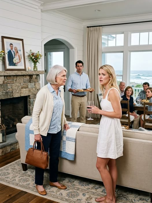 The moment my daughter-in-law looked straight at me inside my own beach house and asked, “Why is she here?” I understood that she no longer considered me family